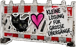 Baustellenschranke: Kleine Lösung für große Übergänge.